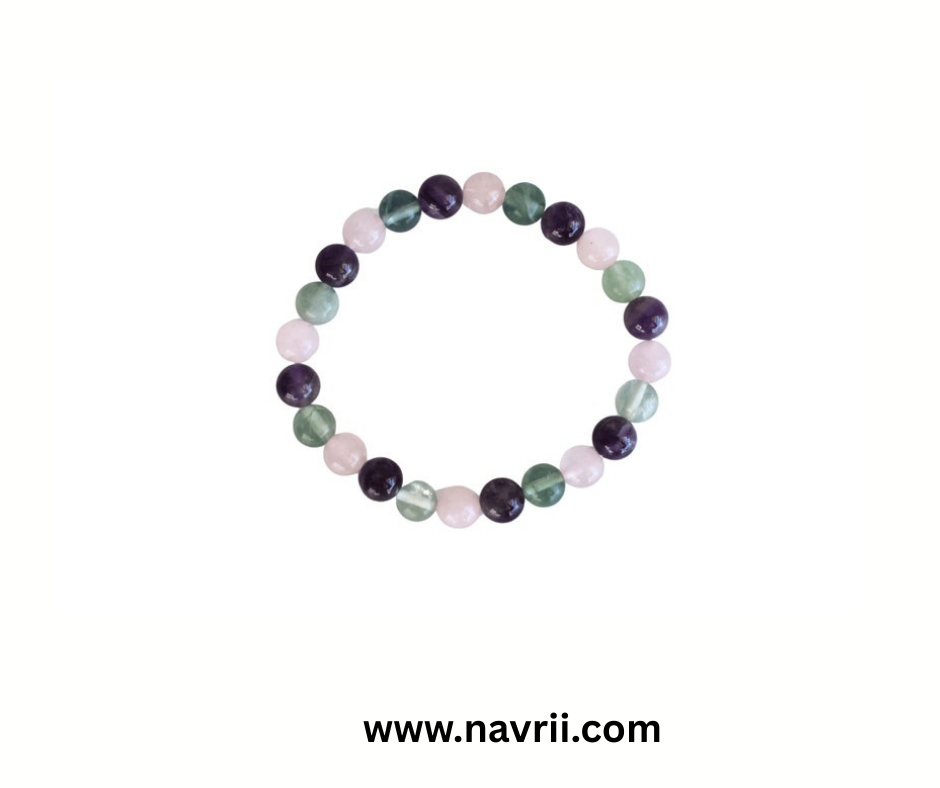 Pisces Zodiac Gemstones Bracelet – Intuition, Love & Spiritual Flow ♓︎