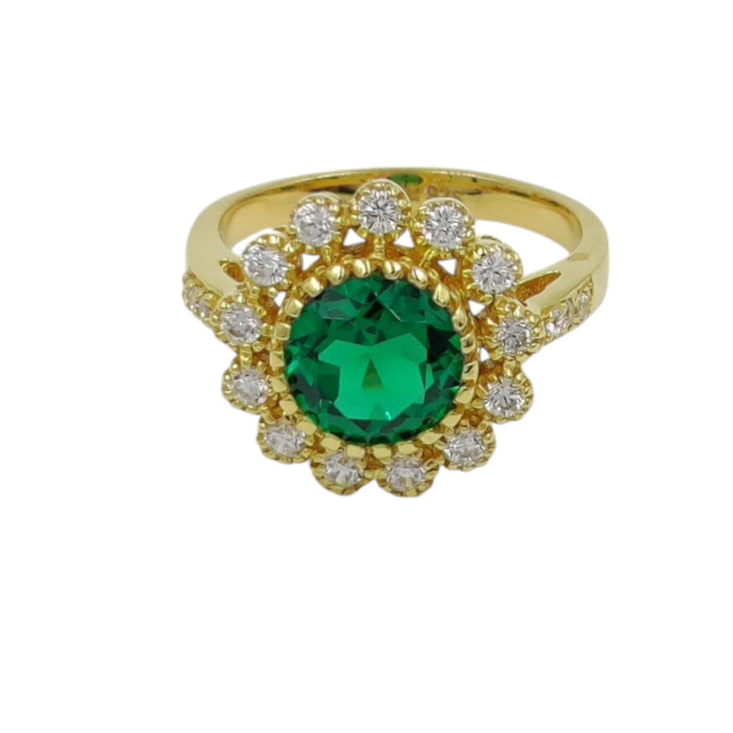 925 Sterling Silver – Vintage-Inspired Cocktail Round shaped Ring – Limited Stock!