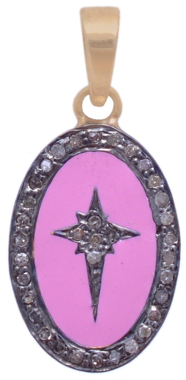 Handmade Oval Shaped Minimalist Pendant - Daily Wear Jewelry