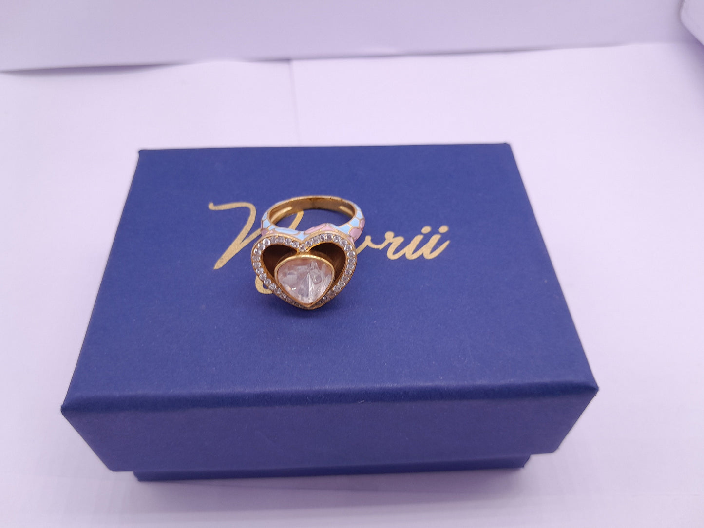 Silver Moissanite Polki Enamel Ring, Polki Ring Enamel Jewelry, Moissanite Jewelry Ring, Wedding Ring, Traditional Silver Ring, Polki Ring