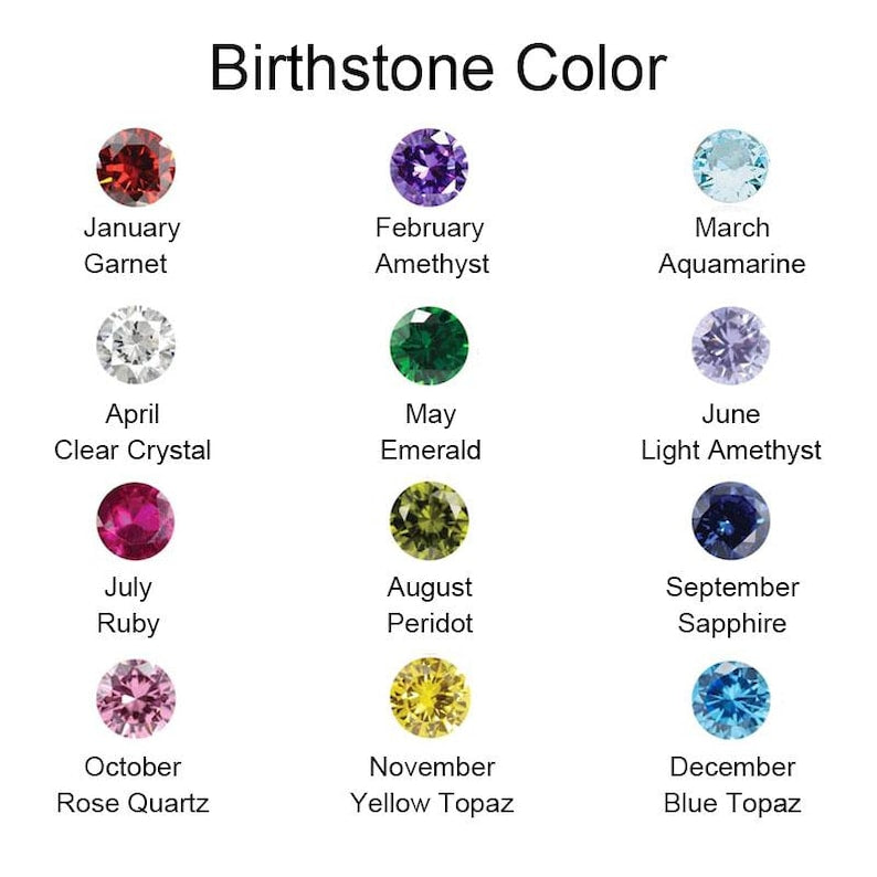 Personalized Square Birthstone Necklace, Family Birthstone Necklace, Mothers Birthstone Necklace, Custom Birthstone Jewelry, Christmas Gift