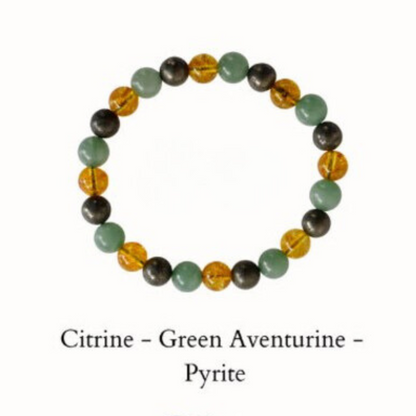 AAA+  Business Growth & Money Attraction 8MM Beaded Bracelet