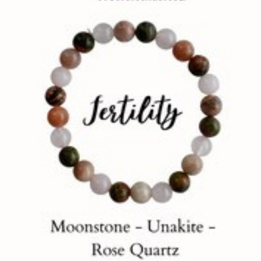 Fertility and Pregnancy Bracelet  AAA+ High Quality Genuine Natural  Gemstones