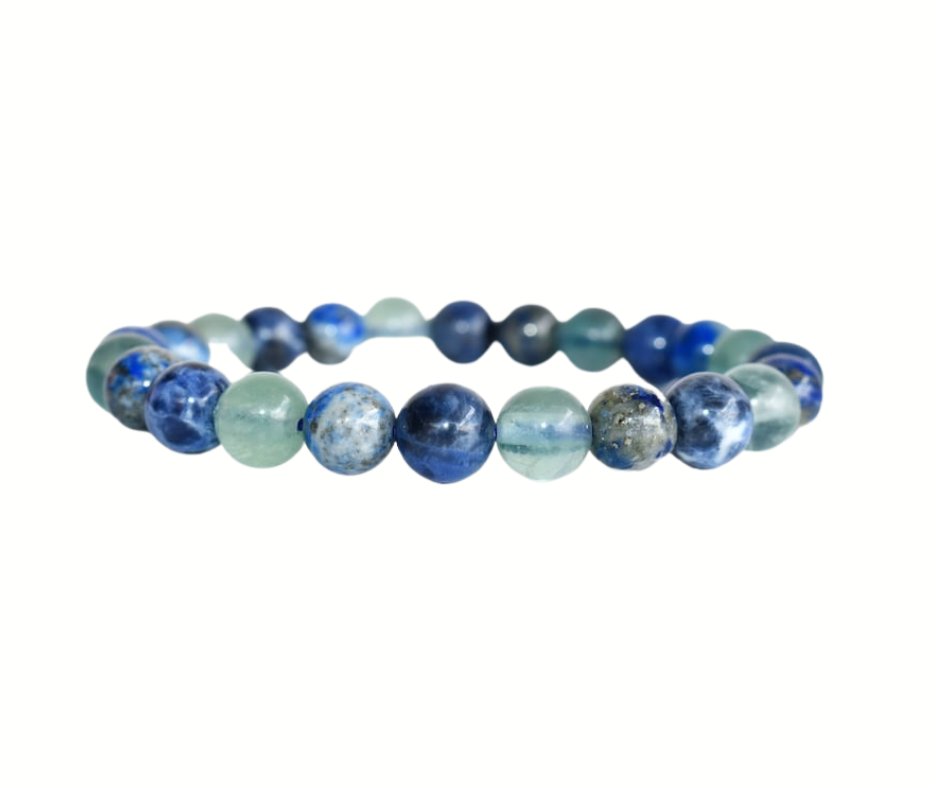 🌿 Virgo Zodiac Gemstones Bracelet – Grounded Wisdom for the Earth Sign Maiden ♍︎