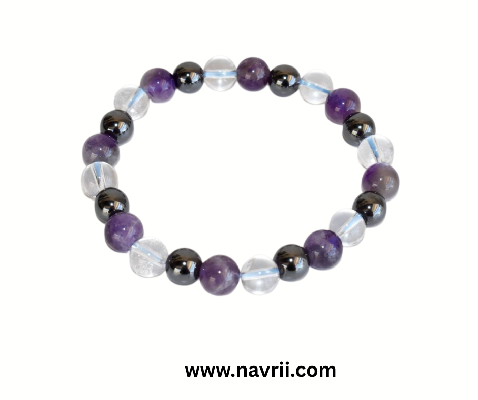 Aquarius Zodiac Gemstones Bracelet – Vision · Balance · Innovation