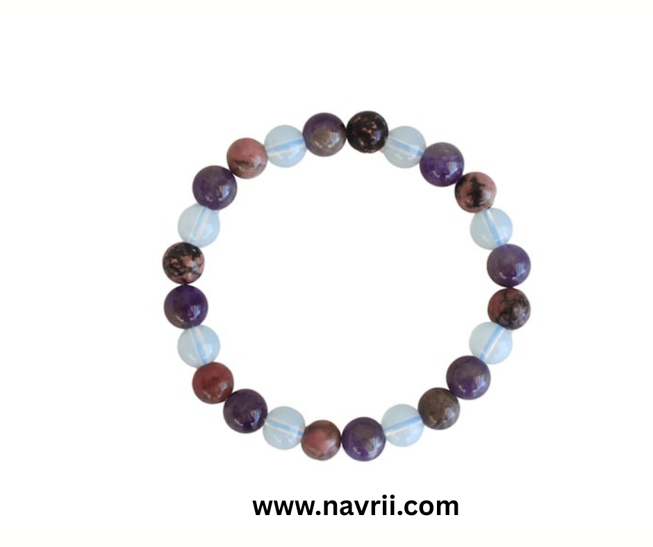 Libra Zodiac Gemstones Bracelet – Balance, Harmony &amp; Inner Peace ♎︎