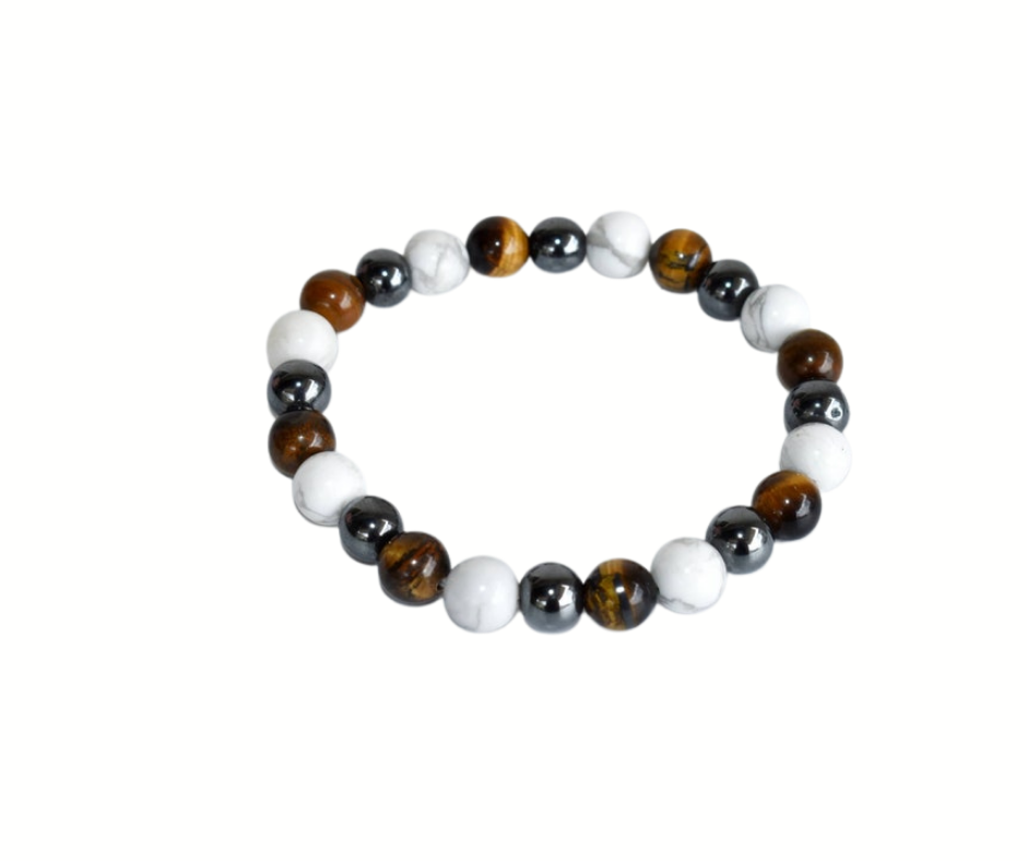 🌬️ Gemini Zodiac Gemstones Bracelet – Balance &amp; Focus for the Air Sign Twin ♊︎