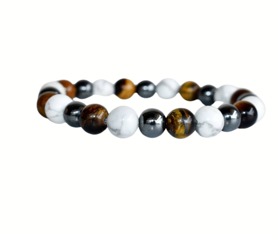 🌬️ Gemini Zodiac Gemstones Bracelet – Balance &amp; Focus for the Air Sign Twin ♊︎