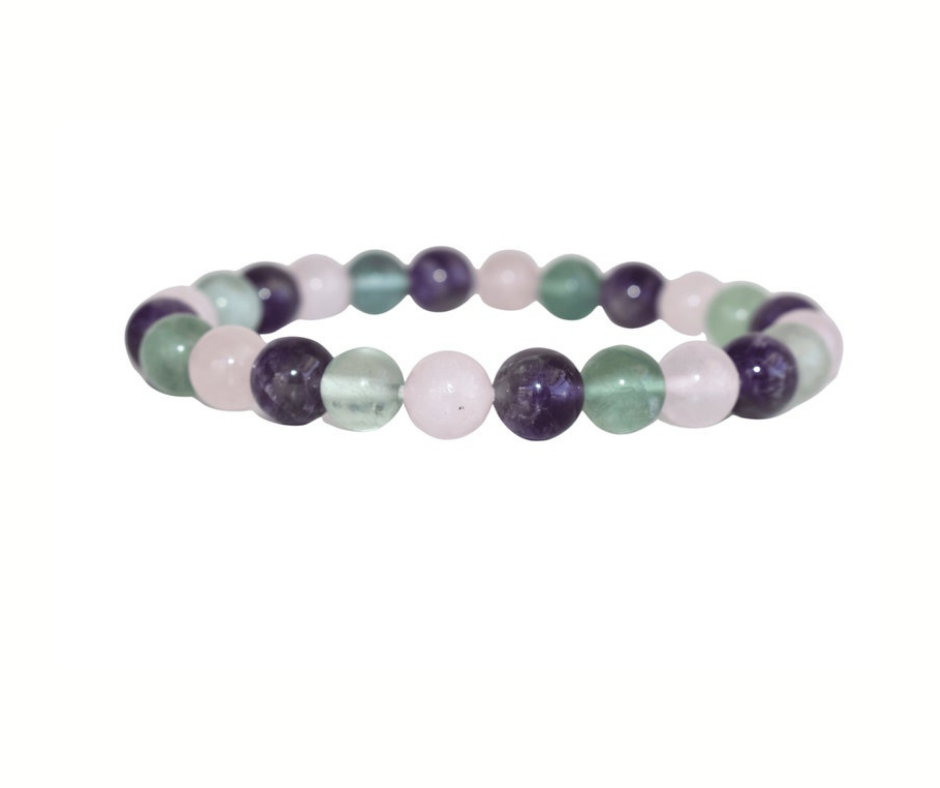 Pisces Zodiac Gemstones Bracelet – Intuition, Love &amp; Spiritual Flow ♓︎