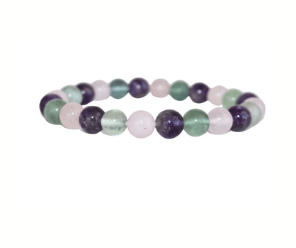 Pisces Zodiac Gemstones Bracelet – Intuition, Love &amp; Spiritual Flow ♓︎