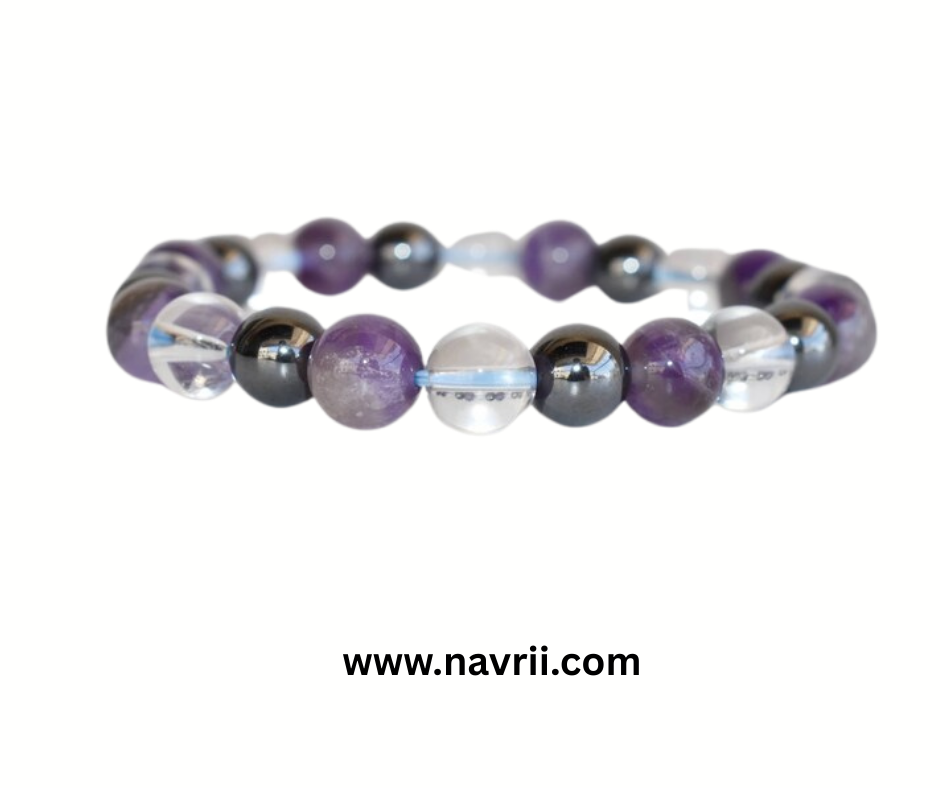 Aquarius Zodiac Gemstones Bracelet – Vision · Balance · Innovation