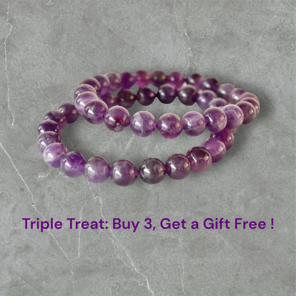 AAA+ Amethyst Dainty Bracelet