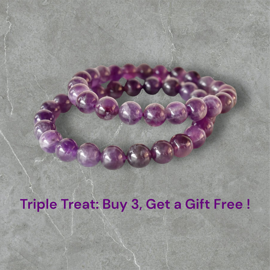 AAA+ Amethyst Dainty Bracelet