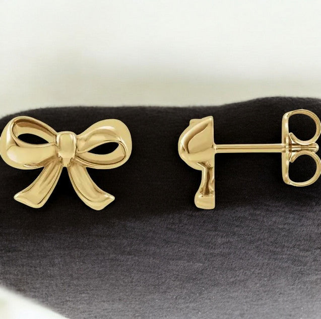 Bow Kids Earrings  High quality 925 Sterling silver