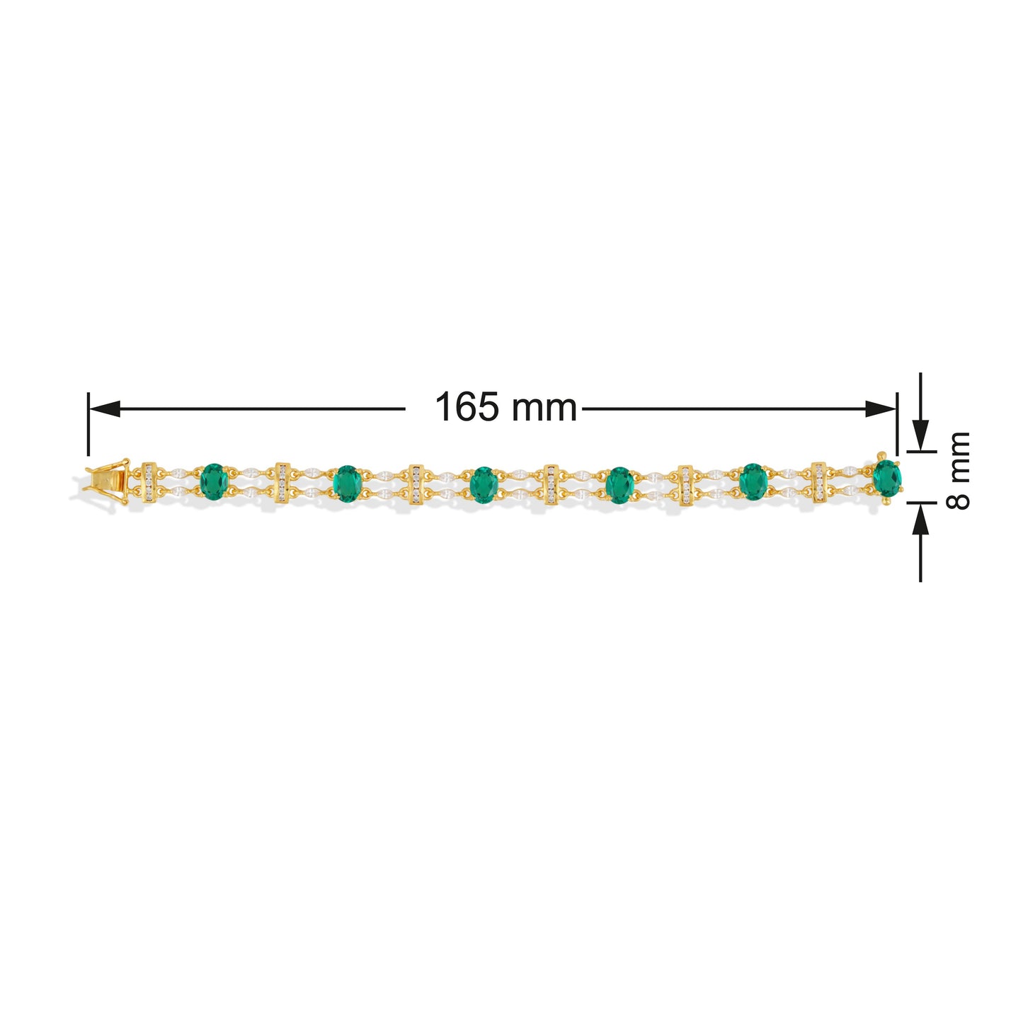 Labmade Sapphire Bracelet ,925 sterling silver Tennis Bracelet for Women