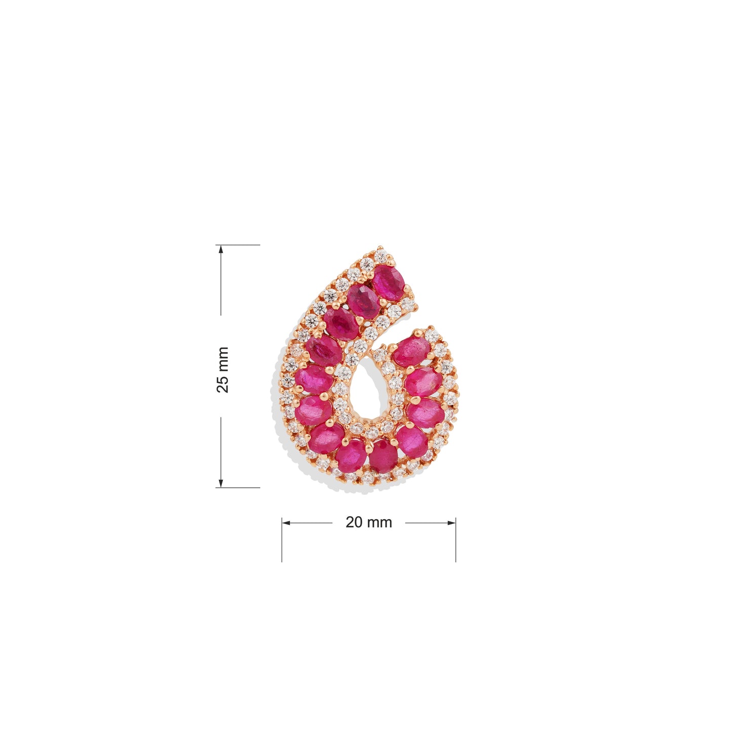 Open Oval Shaped Studs – Classy Everyday Earrings in Blue, Red & Green | Perfect Match for Any Outfit"