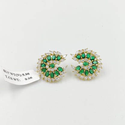 Ruby Stud Earrings  |Beautiful Stud Earrings – Perfect Match for Your Favorite Dress | Elegant & Stylish Jewelry for Any Occasion.