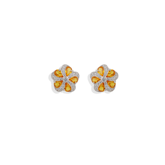 Flower Shaped Stud Earrings – Elegant & Pretty for Any Season | Timeless Beauty for Every Outfit