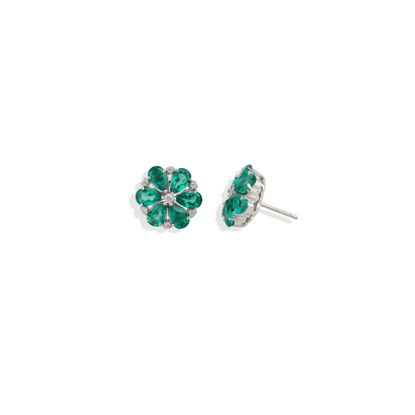 Flower Shaped Stud Earrings – Elegant & Pretty for Any Season | Timeless Beauty for Every Outfit