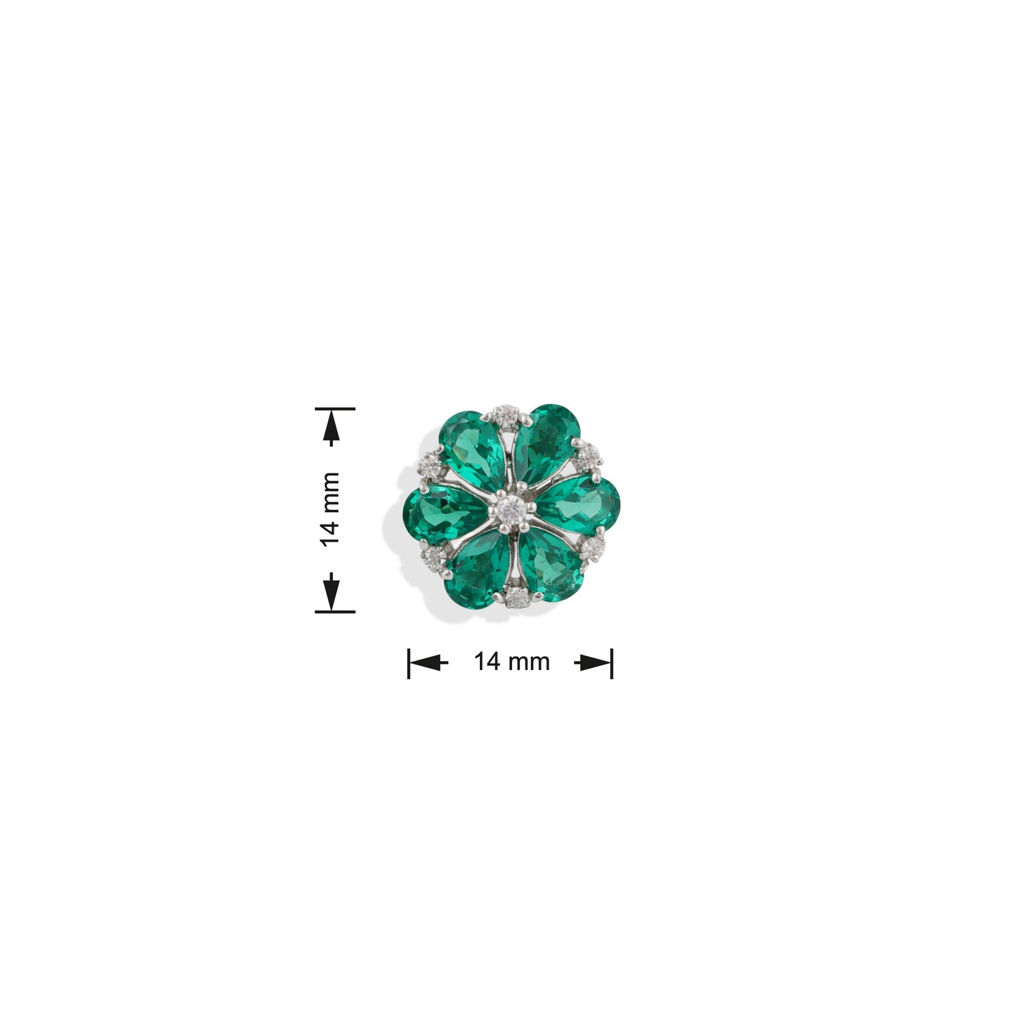 Flower Shaped Stud Earrings – Elegant & Pretty for Any Season | Timeless Beauty for Every Outfit