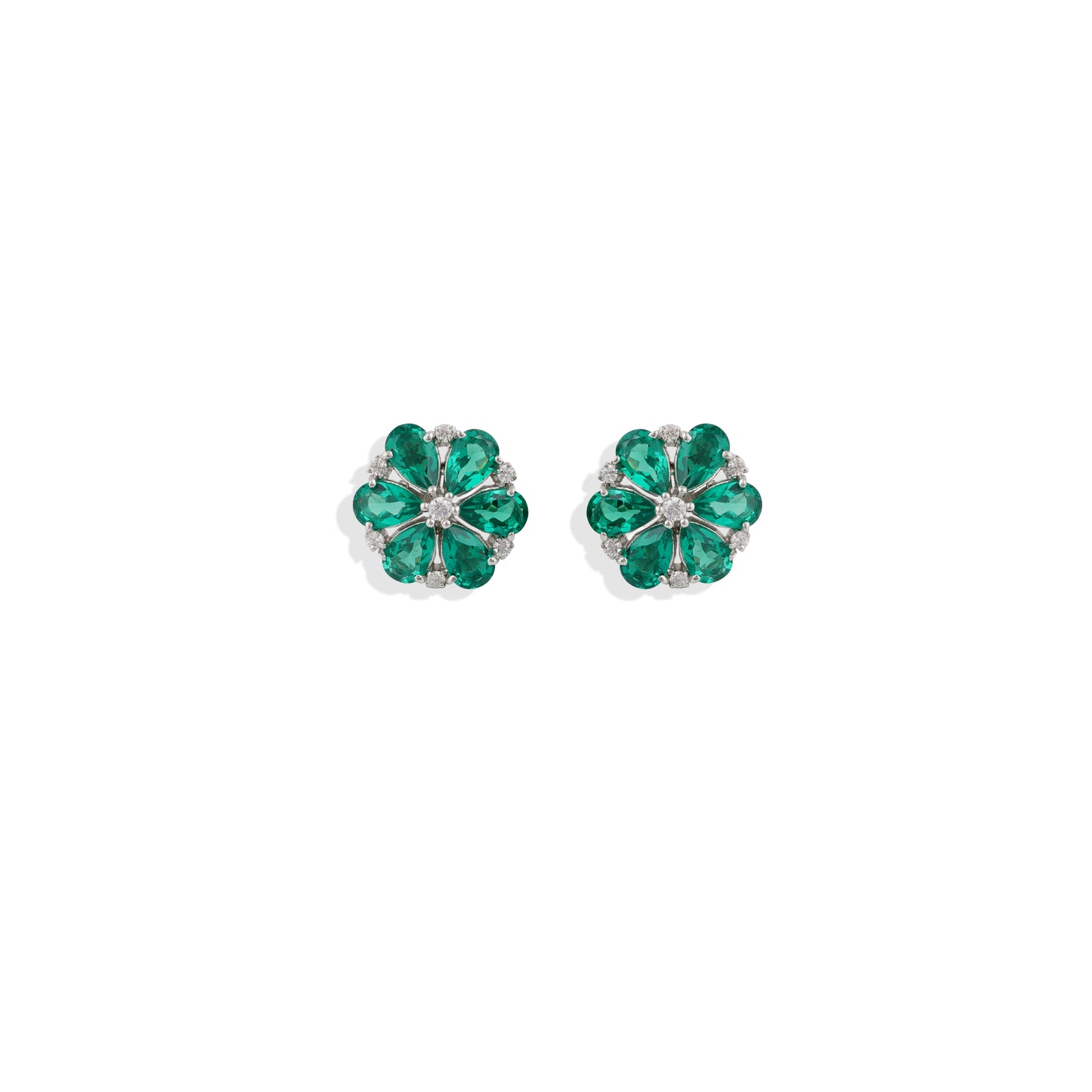 Flower Shaped Stud Earrings – Elegant & Pretty for Any Season | Timeless Beauty for Every Outfit