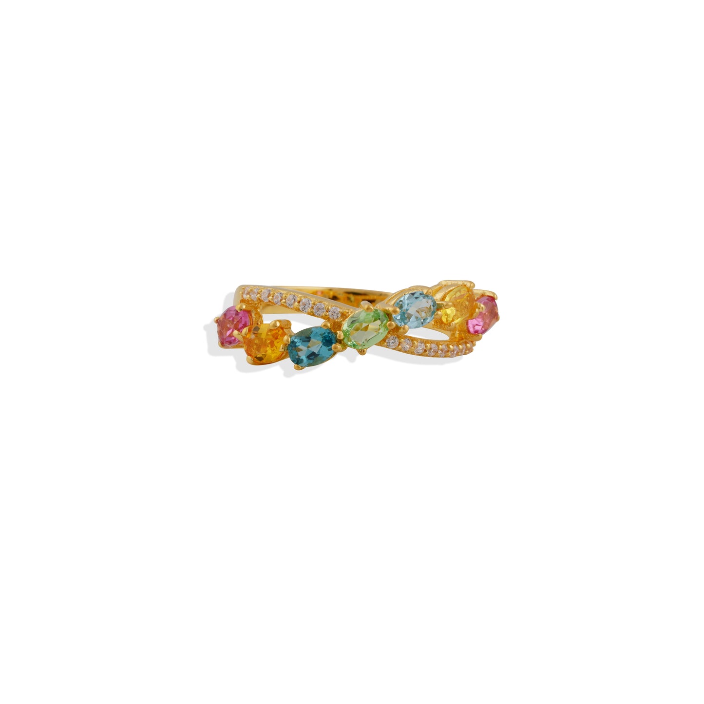 Elegant Emerald Green Gold-Plated Ring – Sterling Silver Statement Jewelry, May Birthstone, Trending & Limited Stock!)