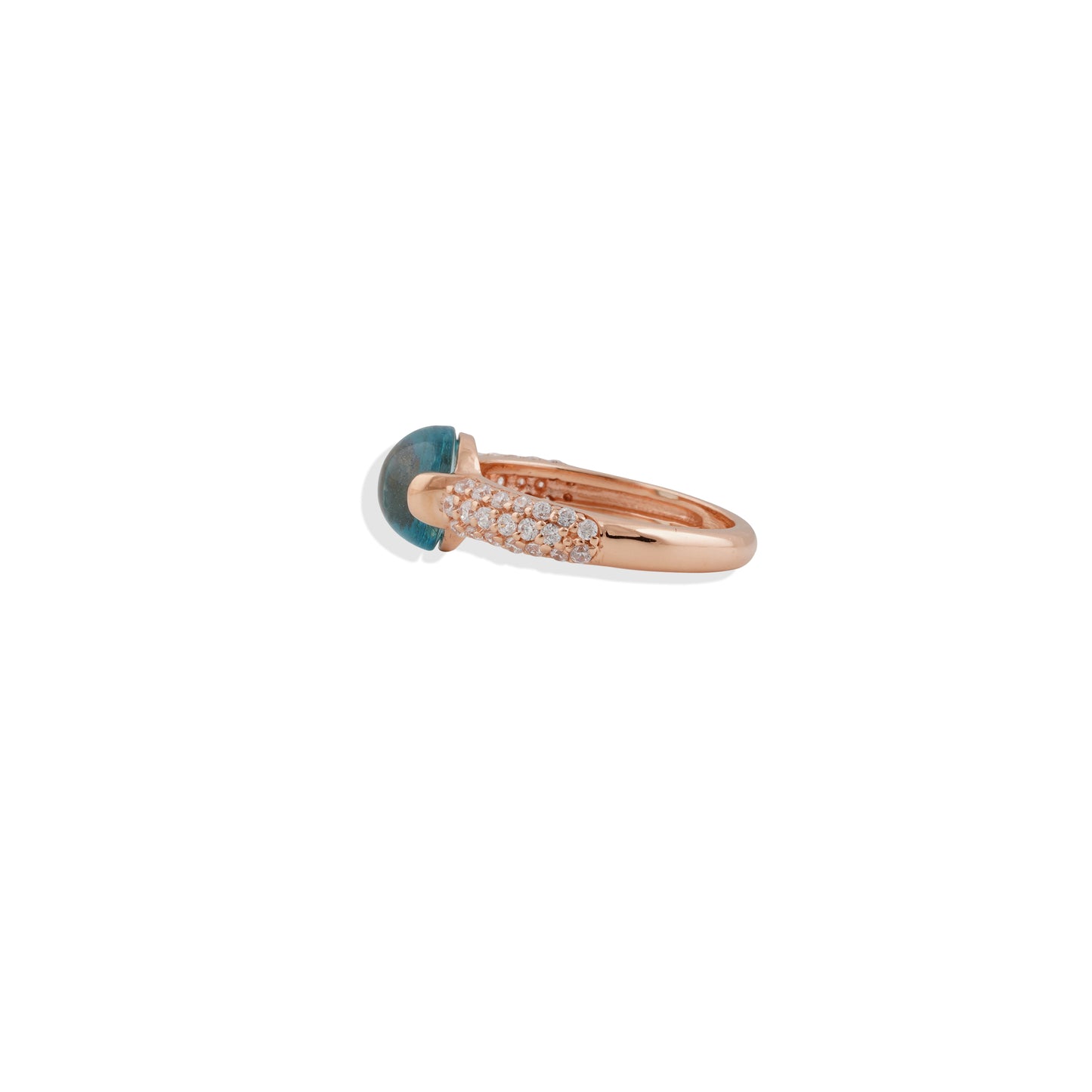 ✨925 Sterling Silver Gemstone Ring – Blue Topaz, Green Onyx & Ruby – Trendy Statement Ring – Perfect Gift for Her ✨
