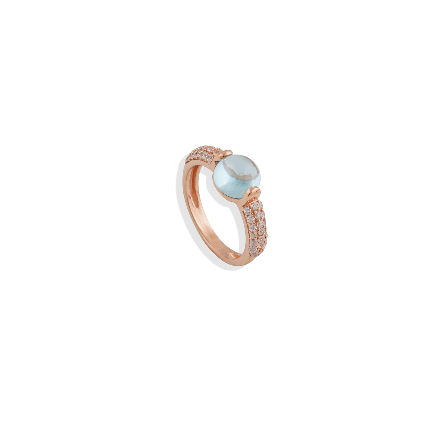 ✨925 Sterling Silver Gemstone Ring – Blue Topaz, Green Onyx & Ruby – Trendy Statement Ring – Perfect Gift for Her ✨