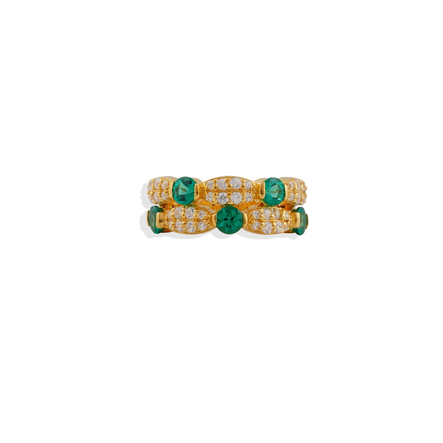 Lab made Ruby Gemstones Sterling Silver Ring