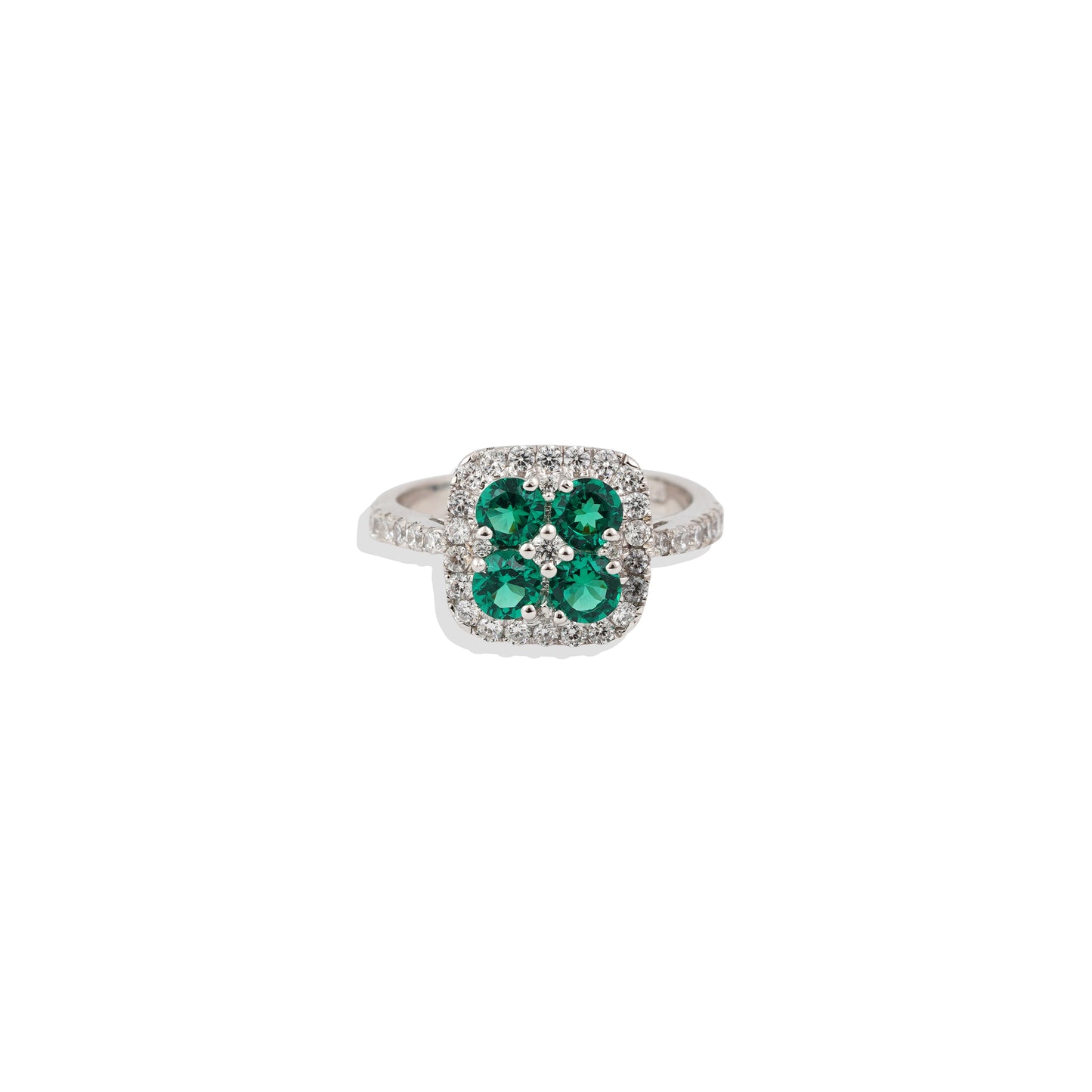 AAA+ Quality Labmade Gemstones Ring In 925 Sterling Silver