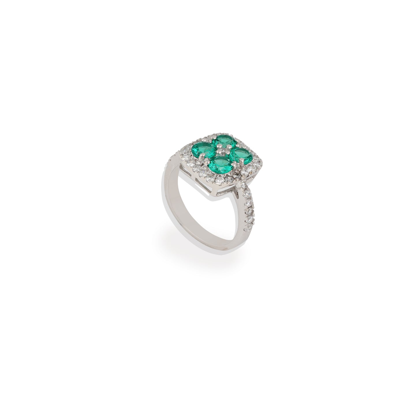 AAA+ Quality Labmade Gemstones Ring In 925 Sterling Silver