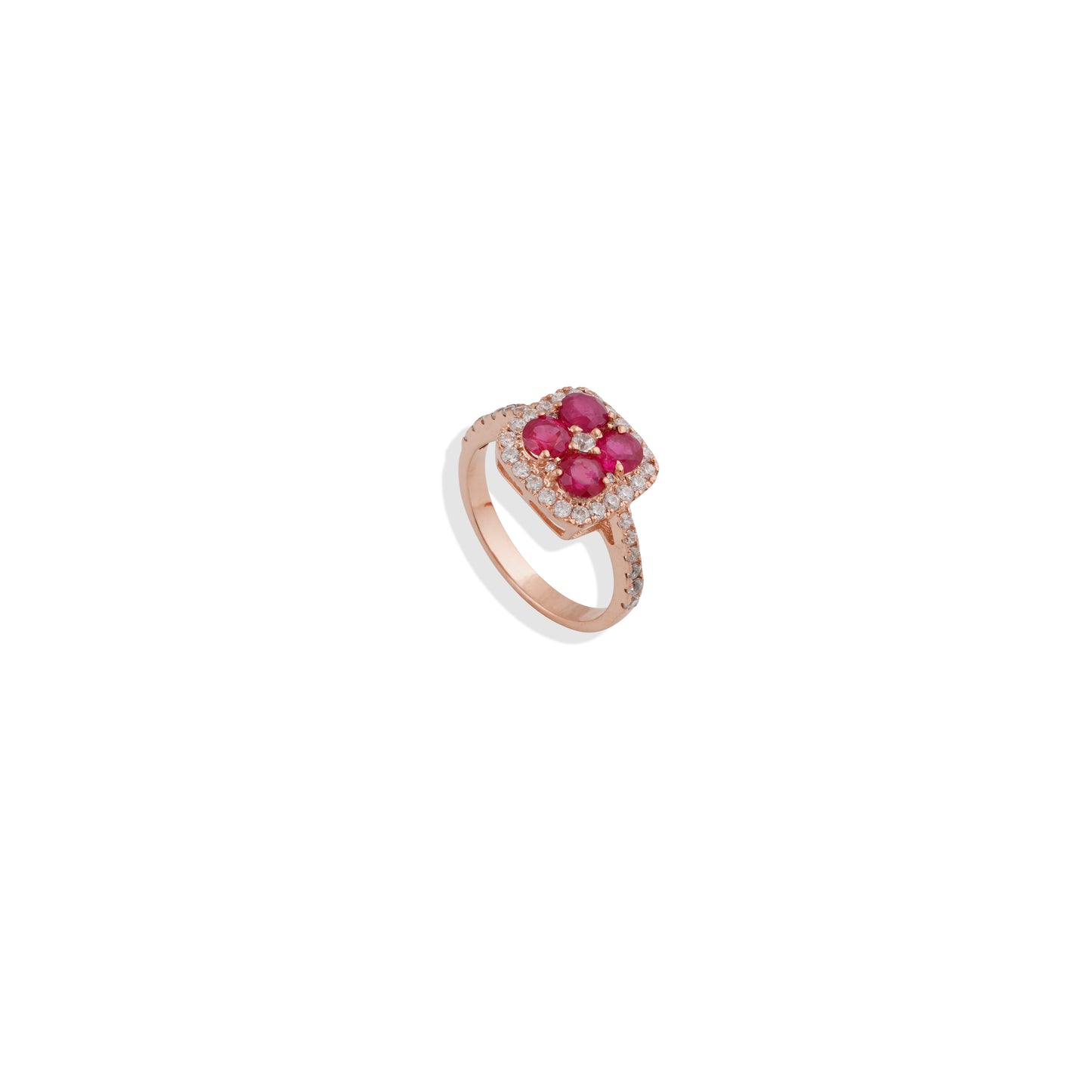AAA+ Quality Labmade Gemstones Ring In 925 Sterling Silver