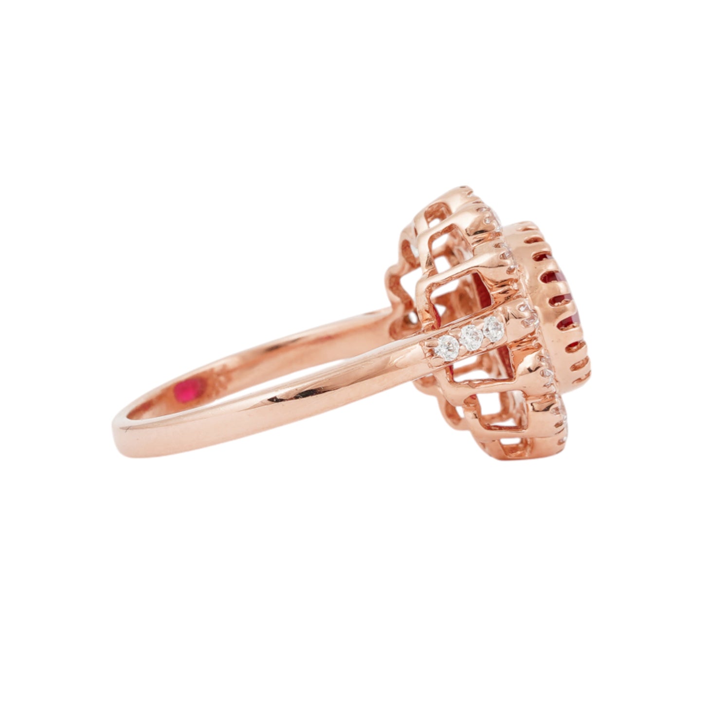 925 Sterling Silver – Vintage-Inspired Cocktail  Round shaped Ring – Limited Stock!