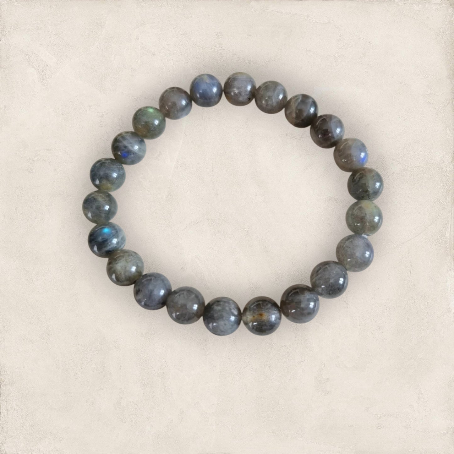 AAA+Quality 100% Natural & Authentic AAA+ Natural Labradorite 8mm Bracelet for Manifestation ,Transformation ,Protection,Intuition, Spiritual Awakening, Energy Shield, Unisex