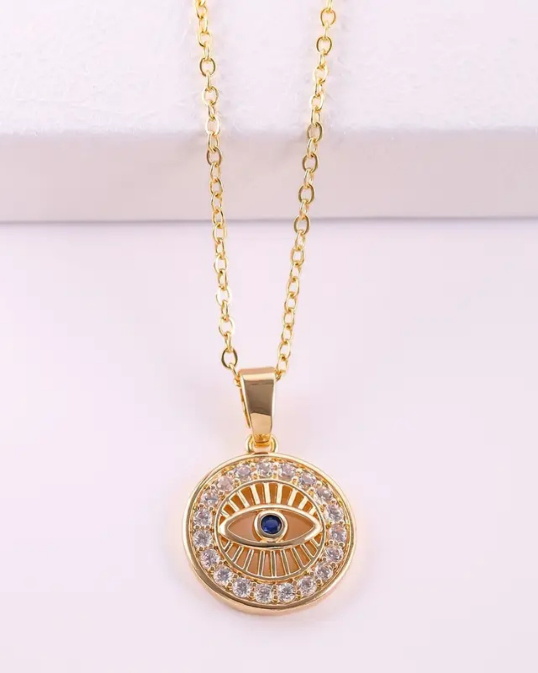 Evil Eye Pendant in 925 Sterling Silver – Protection &amp; Elegance in One