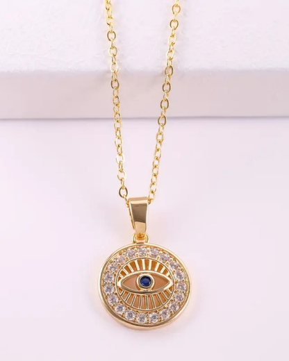 Evil Eye Pendant in 925 Sterling Silver – Protection &amp; Elegance in One