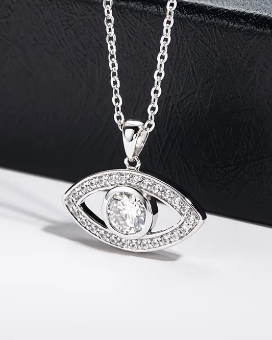 Evil Eye Pendant in 925 Sterling Silver – Protection &amp; Elegance in One