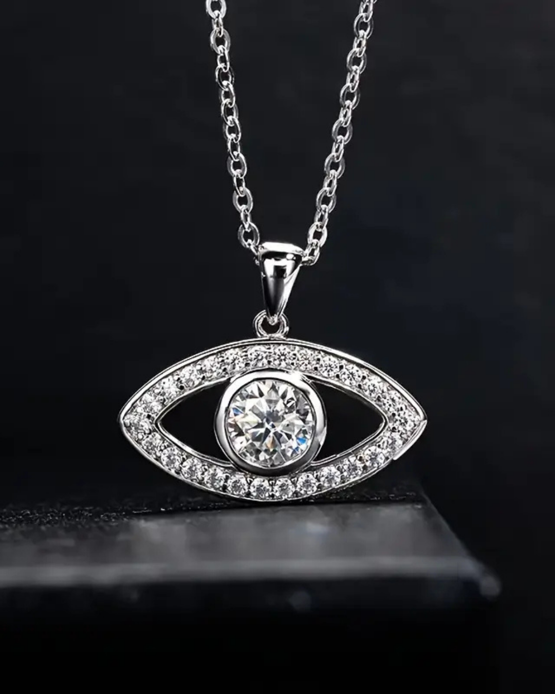 Evil Eye Pendant in 925 Sterling Silver – Protection &amp; Elegance in One