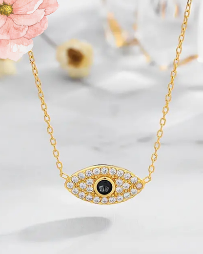 Evil Eye Pendant in 925 Sterling Silver – Protection & Elegance in One