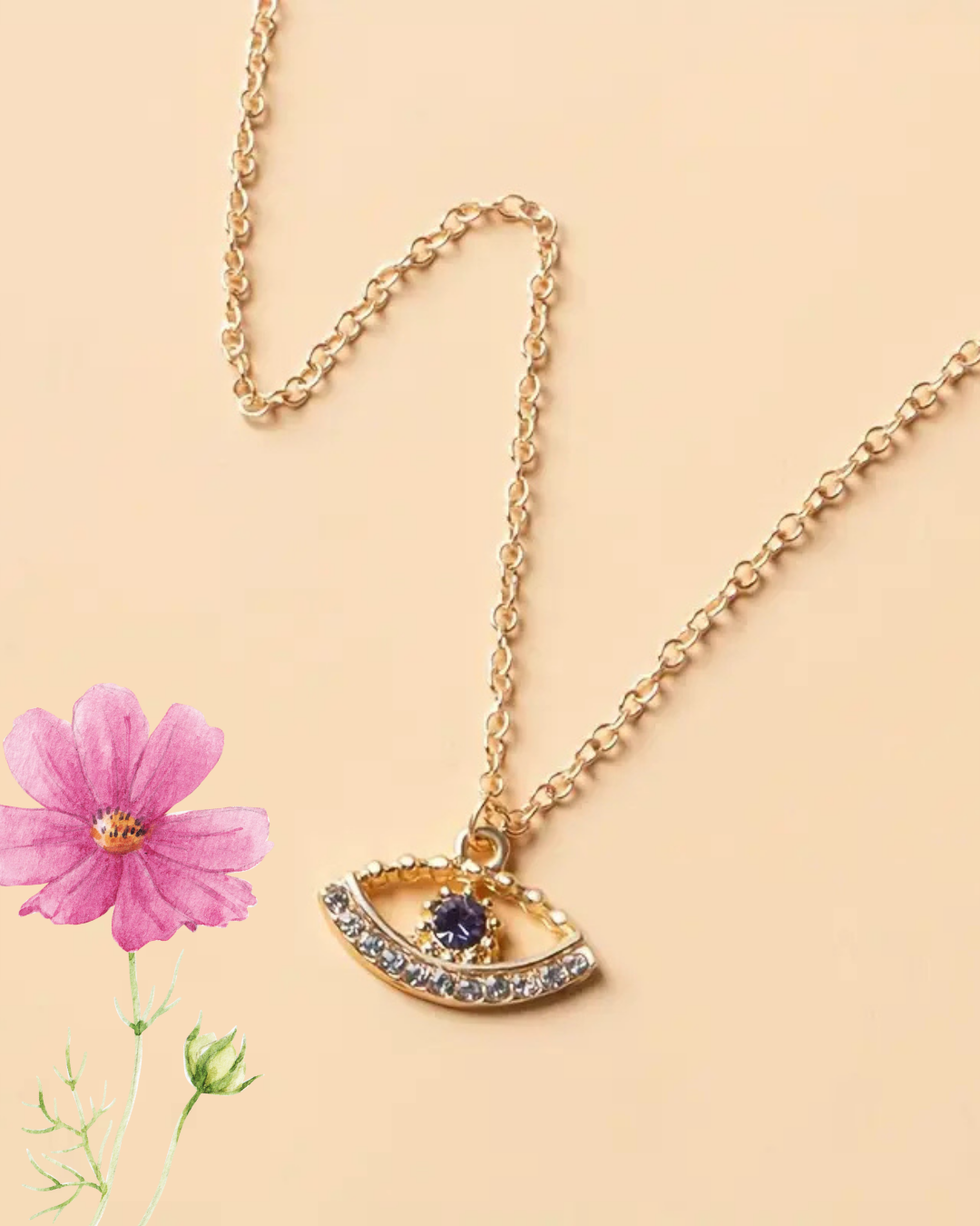 Evil Eye Pendant in 925 Sterling Silver – Protection &amp; Elegance in One