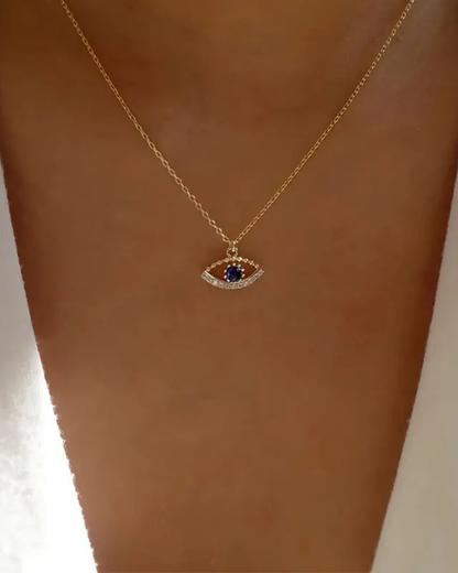 Evil Eye Pendant in 925 Sterling Silver – Protection &amp; Elegance in One