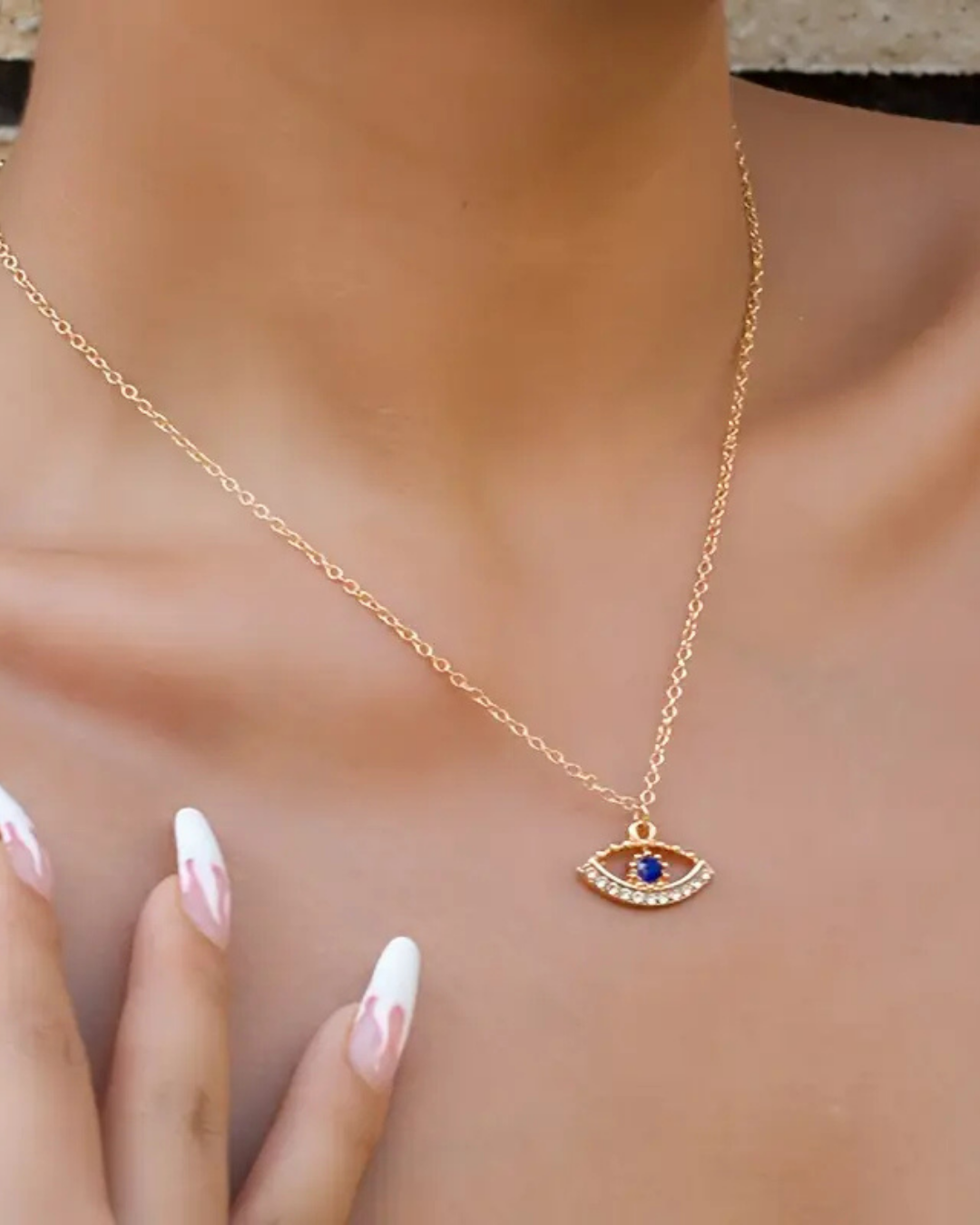Evil Eye Pendant in 925 Sterling Silver – Protection &amp; Elegance in One