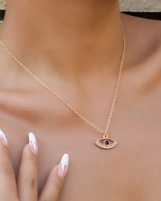 Evil Eye Pendant in 925 Sterling Silver – Protection &amp; Elegance in One