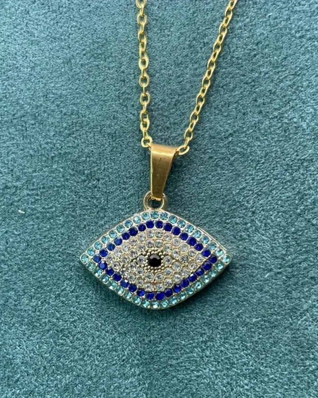 Evil Eye Pendant in 925 Sterling Silver – Protection &amp; Elegance in One