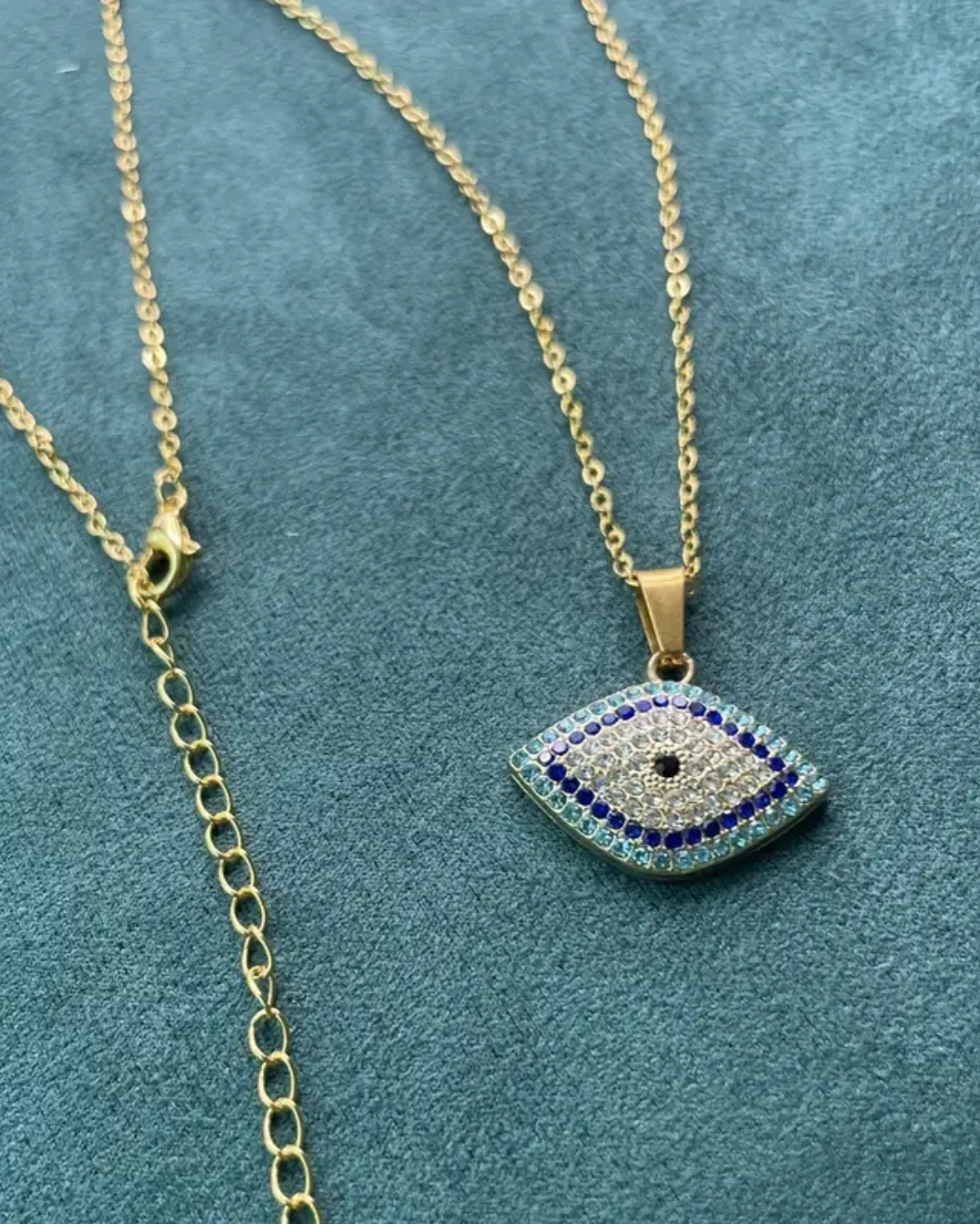 Evil Eye Pendant in 925 Sterling Silver – Protection &amp; Elegance in One