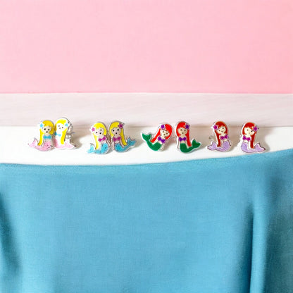 Mermaid earrings | Kids earrings | Toddler earrings