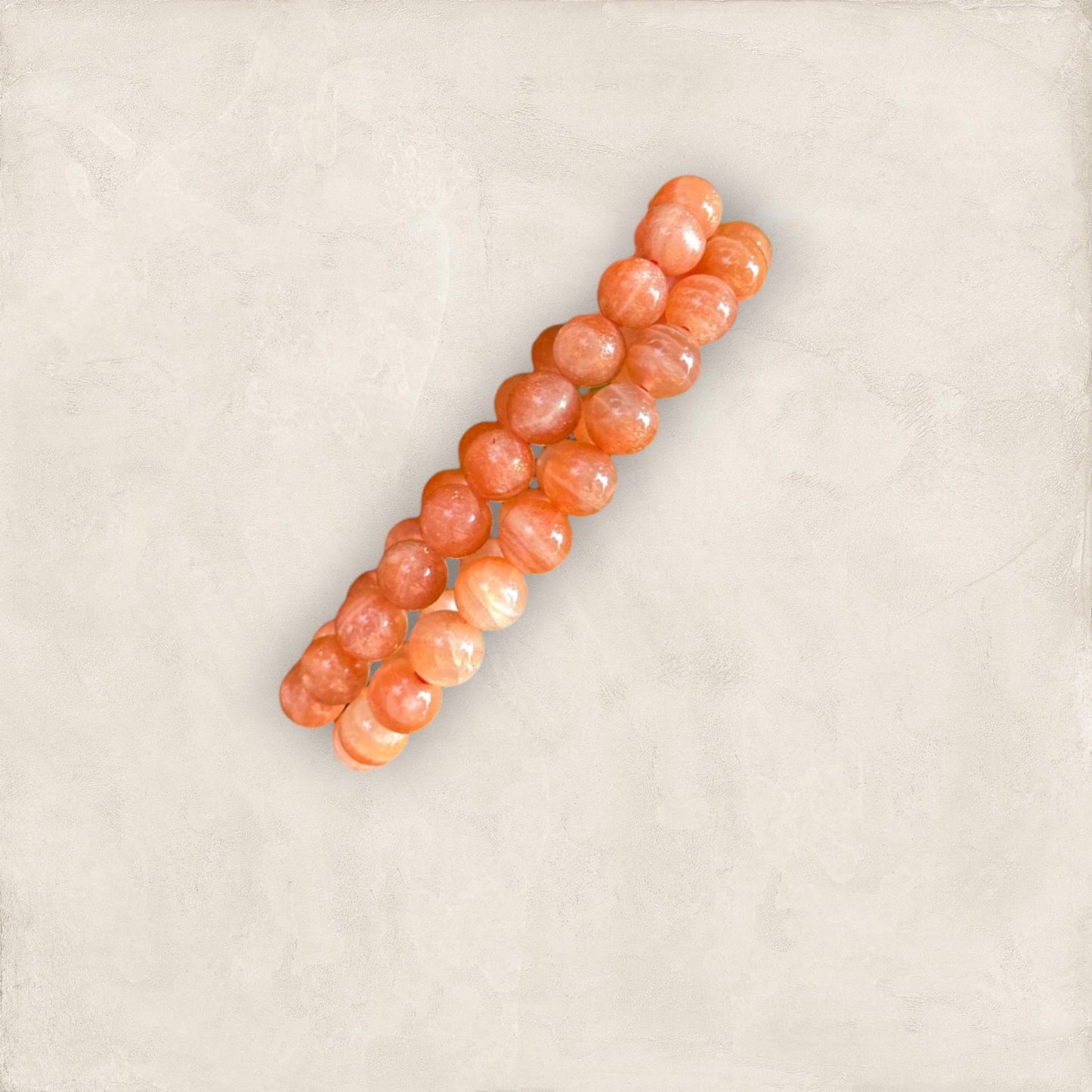 AAA+ Sunstone Beaded Crystal Bracelet