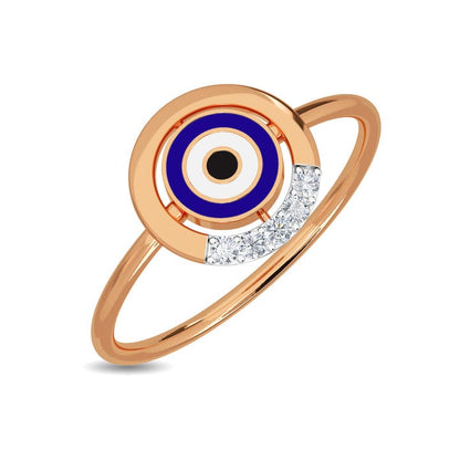 Evil Eye Ring in 925 Sterling Silver – Protection & Elegance in One.