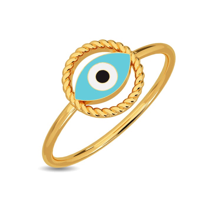 Evil Eye Ring in 925 Sterling Silver – Protection & Elegance in One.