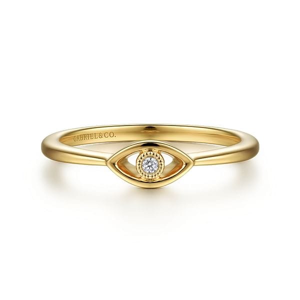 Evil Eye Ring in 925 Sterling Silver – Protection & Elegance in One.